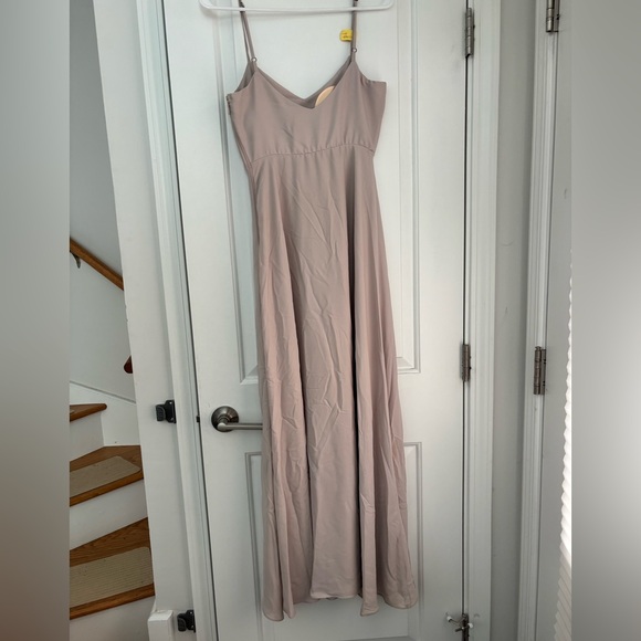 Show Me Your Mumu Faith Maxi Dress in Show Me the Ring Crisp color size XXS - Picture 2 of 5